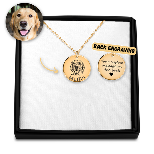 Paws & Family - Dog Portrait Necklace